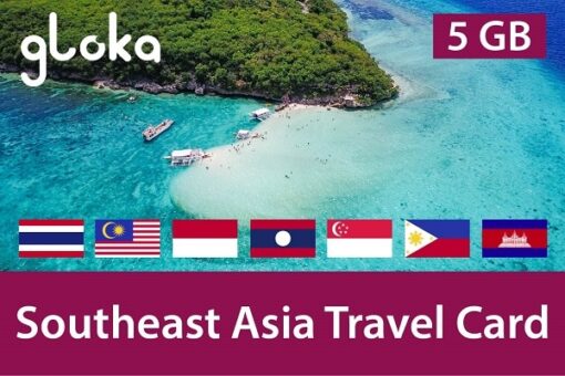 Southeast asia data sim card 7 countries