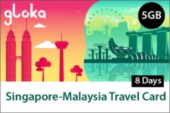 Singapore Malaysia Prepaid SIM Card 5GB 8 days
