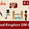 United kingdom travel sim card Gloka