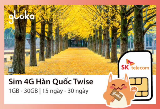 Sim 4G Han Quoc Twise