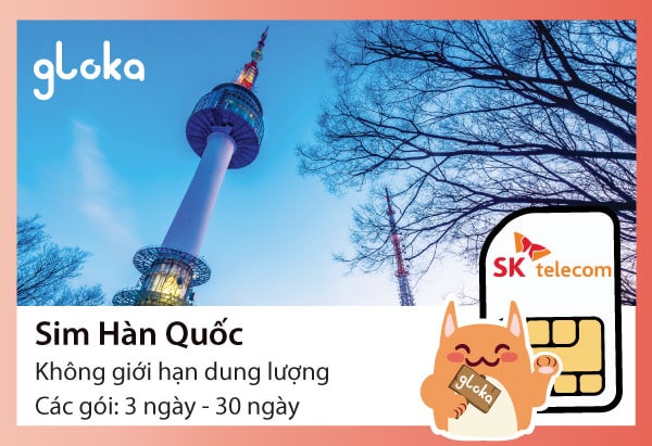 Sim Han Quoc SK Telecom Gloka