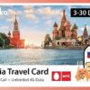 Russia Travel SIM Card MTC Gloka
