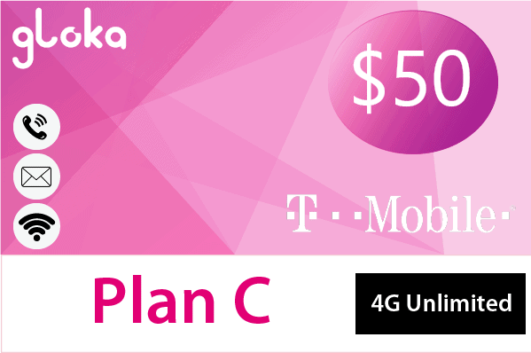 T-Mobile simply prepaid unlimited 50 USD plan