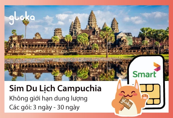 Sim du lich Campuchia Smart