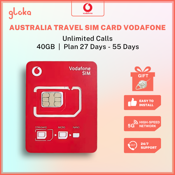 Australia Travel SIM Card Vodafone