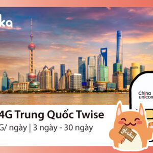 Sim 4G Trung Quoc China Unicom 3GB moi ngay