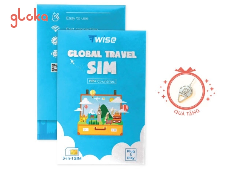 South Africa Travel SIM Card Twise, 6GB 15 Days