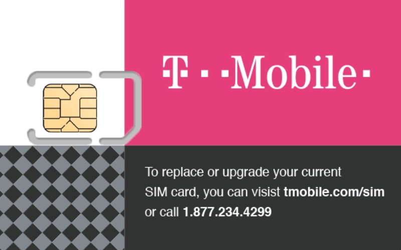 USA Canada Mexico Travel SIM Card T-Mobile 4G Unlimited 1 T-Mobile Prepaid SIM Card Plan $40