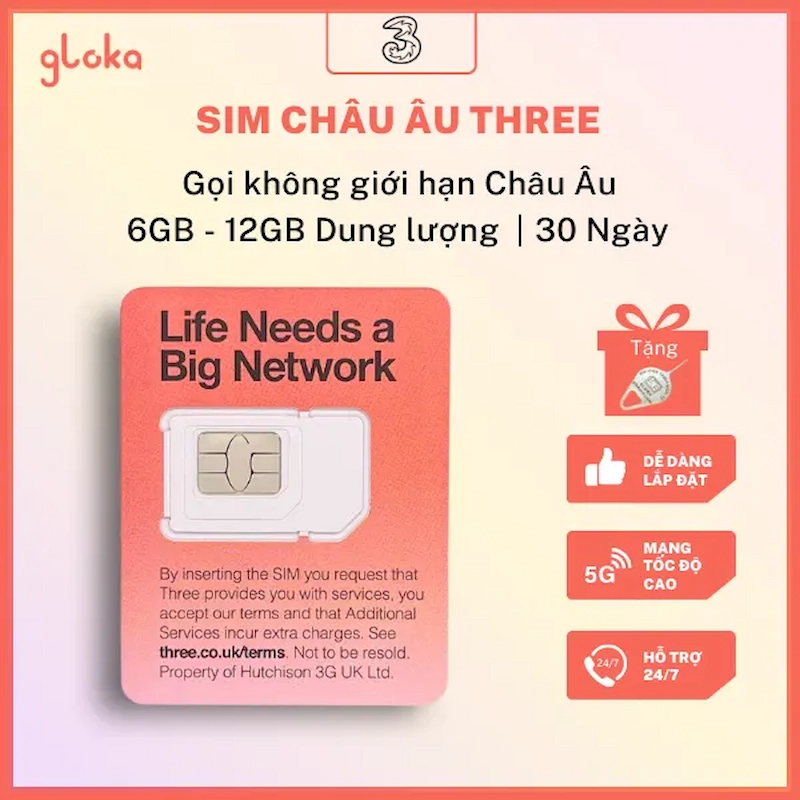 sim du lịch 5g châu âu