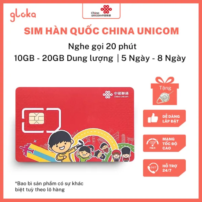 Sim KT Olleh Hàn Quốc: Cách Dùng & Gợi Ý Sim Du Lịch Giá Tốt | Gloka 4 Sim điện thoại Hàn Quốc China Unicom