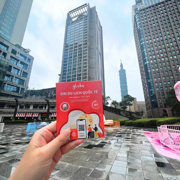 Check in sim Dai Loan mua tai Gloka