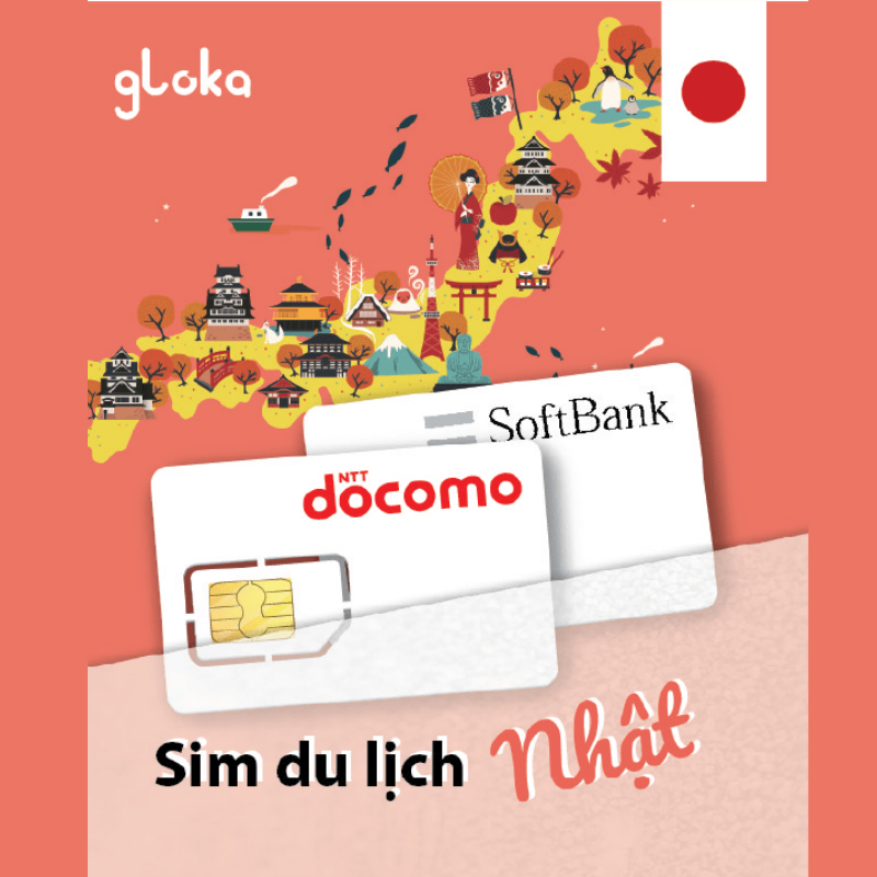 Hướng dẫn chọn mua và sử dụng sim Nhật 60 ngày của Gloka