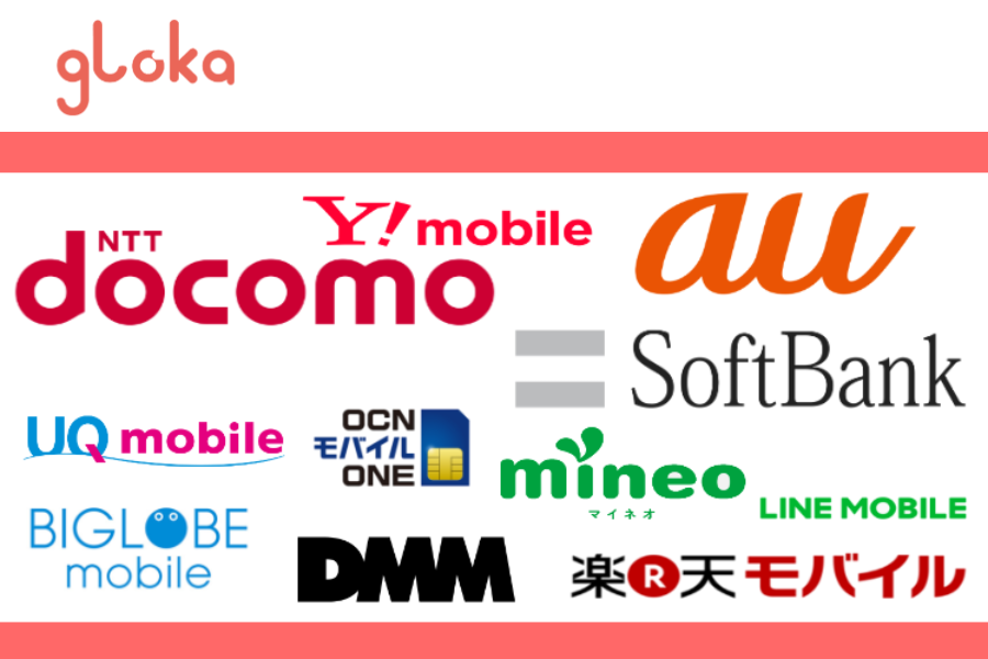 Đánh giá SIM Docomo / SoftBank / Sakura / Mobal