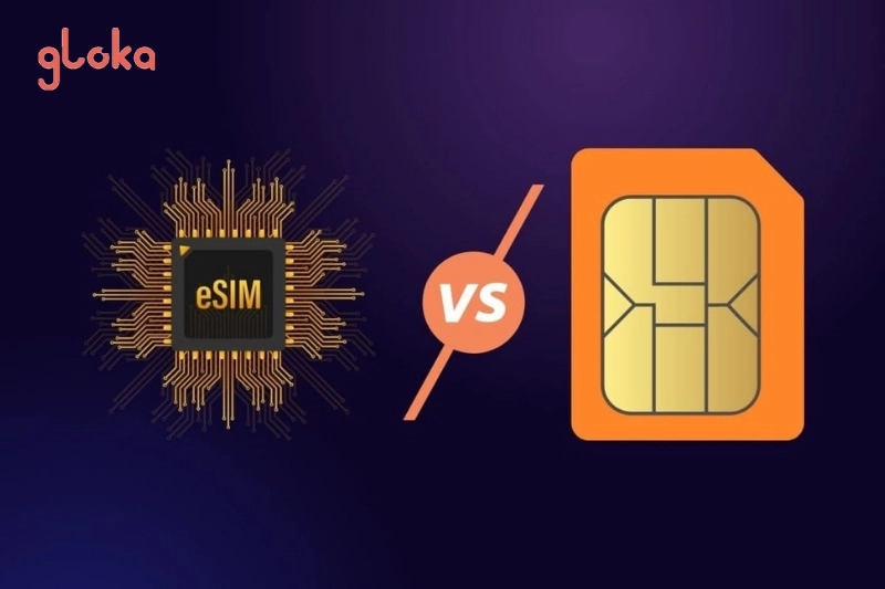 So sánh eSIM 4G và SIM vật lý 4G