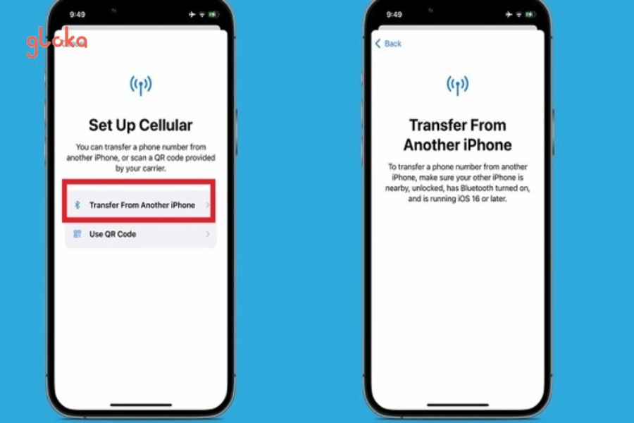 Hướng Dẫn Cách Chuyển eSIM Từ iPhone Sang iPhone Mới Nhanh Chóng, Dễ Dàng 1 chuyen esim tu iphone sang iphone