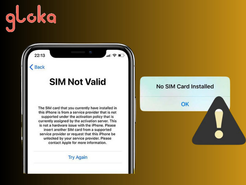 Sim bị khóa hoặc không nhận diện